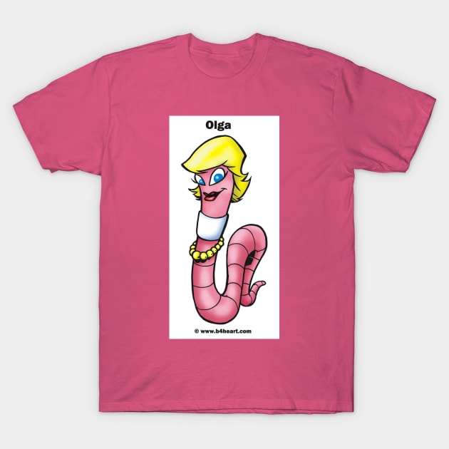 Olga Gooey T-Shirt by b4heart